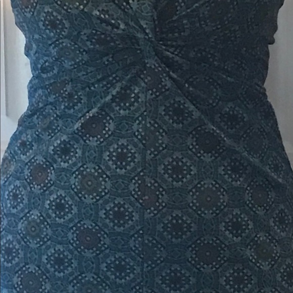 🌸Buy 1 Get 1 FREE 🌸Twist Front Halter Cocktail Dress - Picture 4 of 8